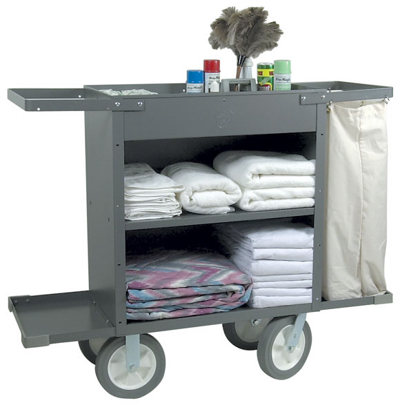 Housekeeping Carts - Stainless Steel 